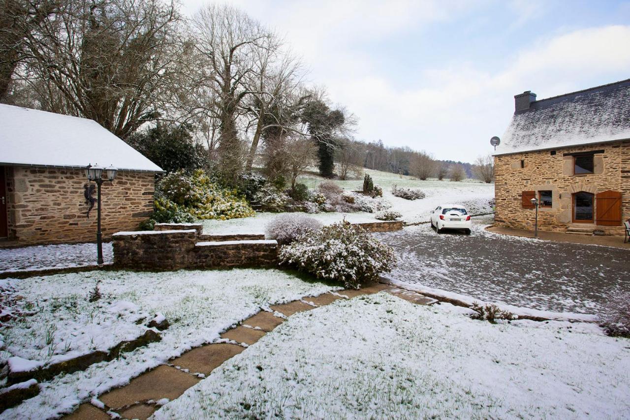 Stone Cottage With Modern Cosy Interior Near To Josselin Perfect Retreat For Writers Or Star Gazers Guégon Esterno foto